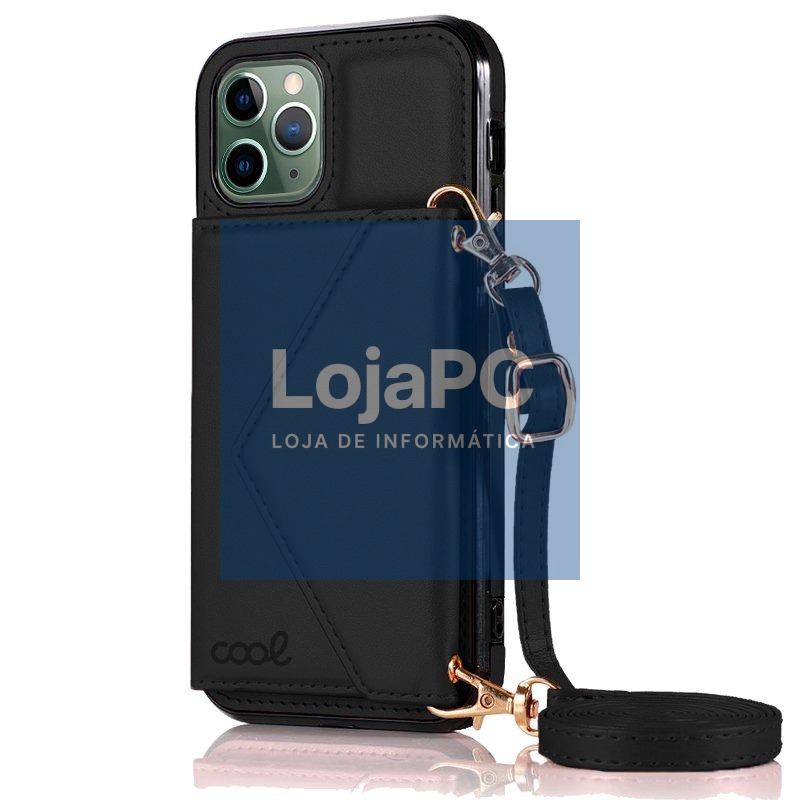 COOL Case for iPhone 11 Pro Max Pendant Wallet Black