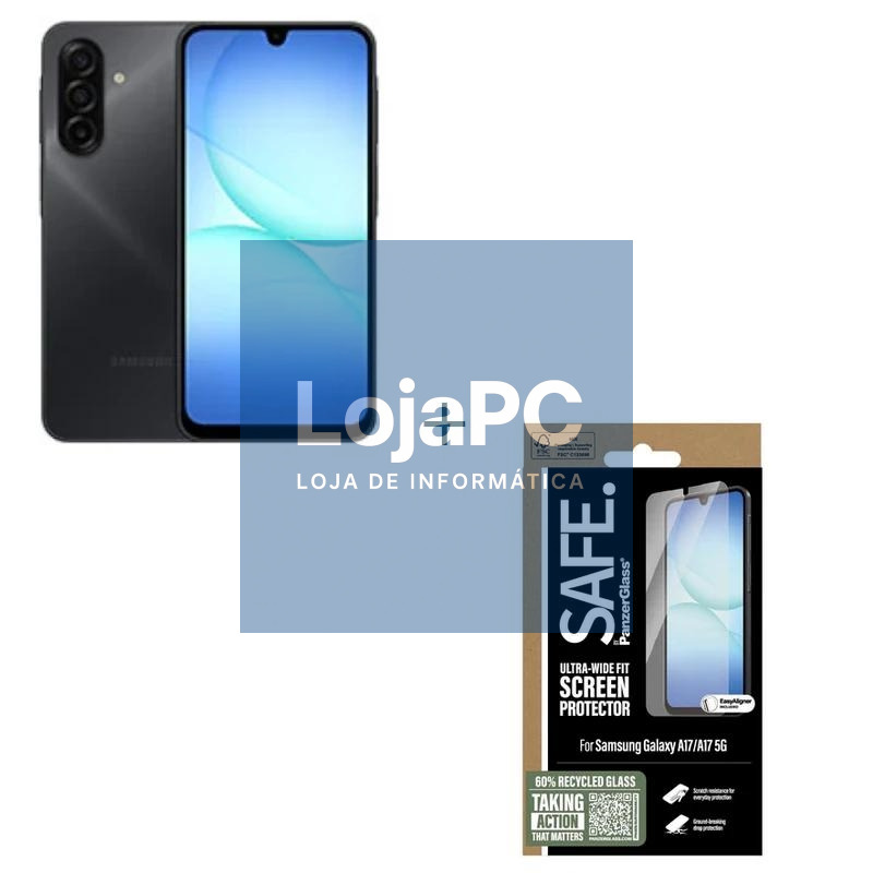 Samsung Galaxy A17 128GB 4GB Negro+ Prot SAFE