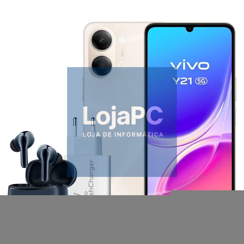 VIVO Y21 5G 4Gb(+4) 256Gb Gold Cargador + Auric.