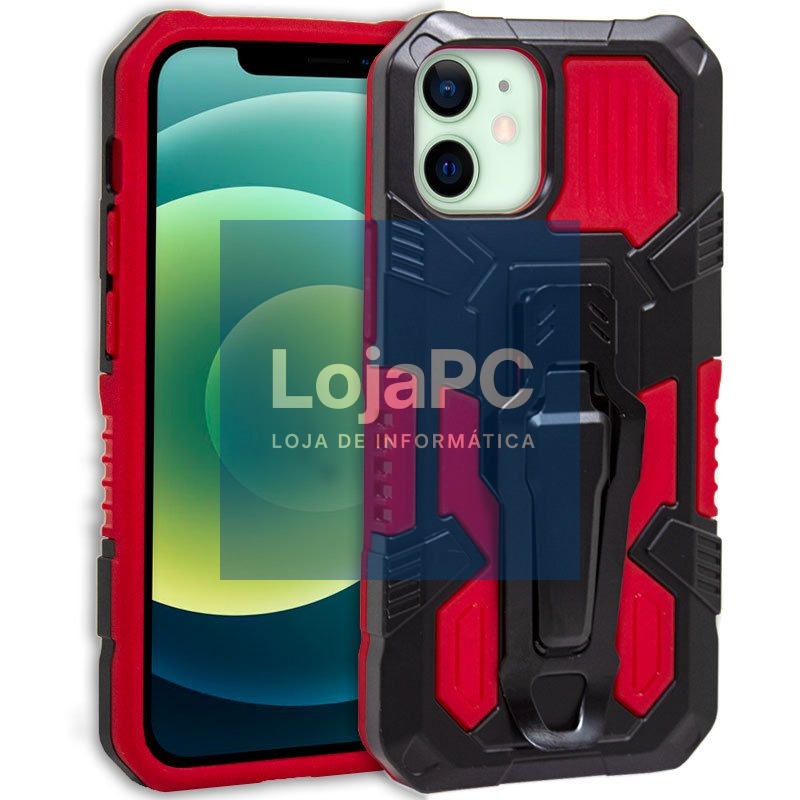 COOL Case for iPhone 12 / 12 Pro Hard Clip Red