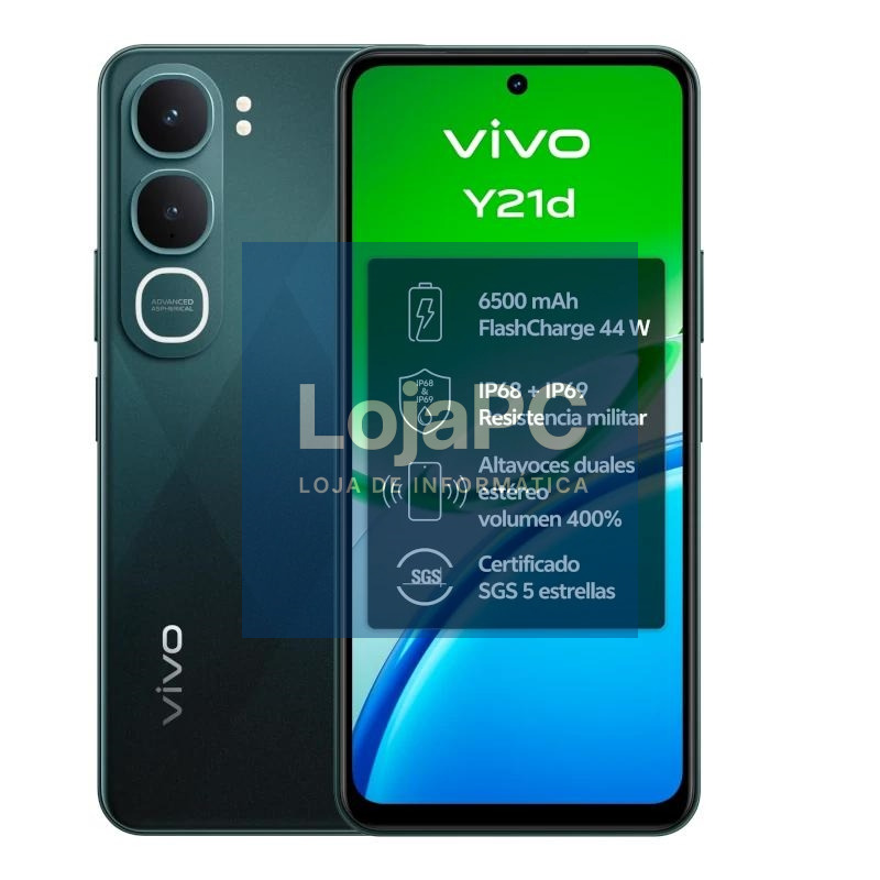 VIVO Y21d 4Gb(+4) 128Gb 6.68" IP69 Jade Green