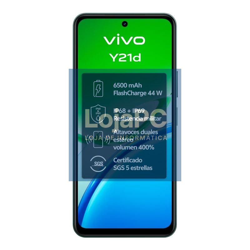 VIVO Y21d 4Gb(+4) 128Gb 6.68" IP69 Jade Green — imagem 2