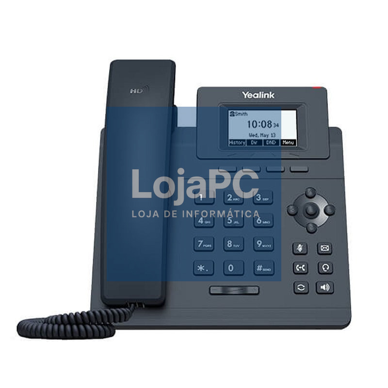 YEALINK SIP-T30P 1 cuenta, CON PoE, SIN PSU