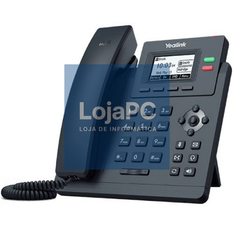 YEALINK SIP-T31G, 2 cuentas, CON PoE, SIN PSU — imagem 3