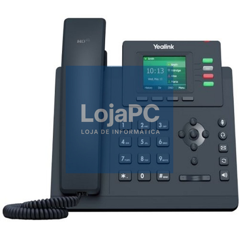 YEALINK SIP-T33G 4 cuentas, CON PoE, SIN PSU