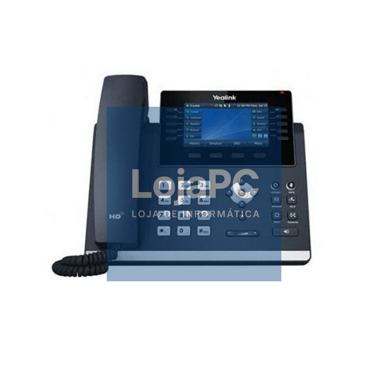 YEALINK SIP-T46U 16 cuentas, CON PoE