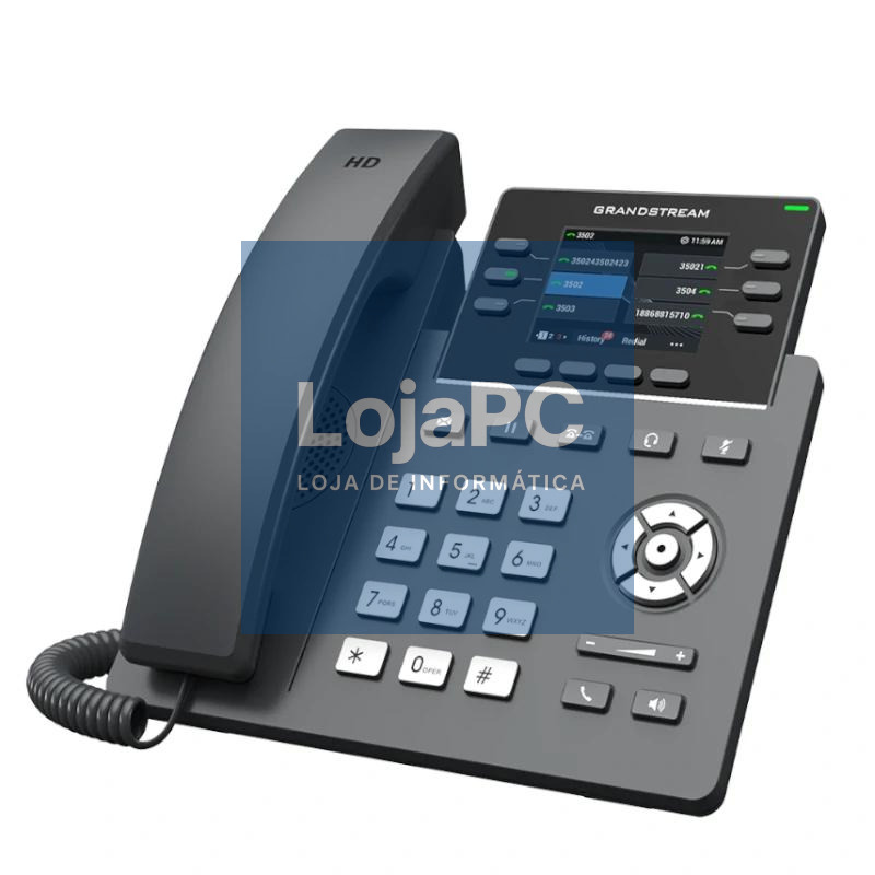 GrandStream IP Phone GRP2613 6 lineas 2xGbE — imagem 3