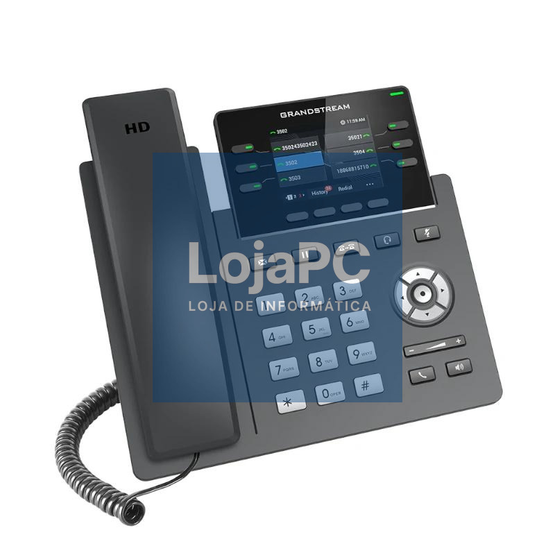 GrandStream IP Phone GRP2613 6 lineas 2xGbE — imagem 5
