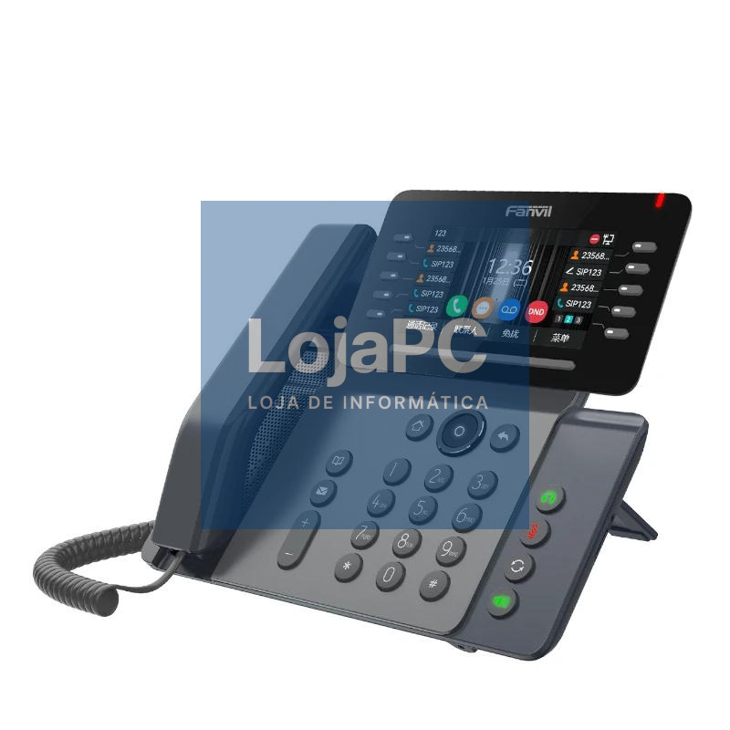 Fanvil V65, 20 líneas SIP, códec de video — imagem 2