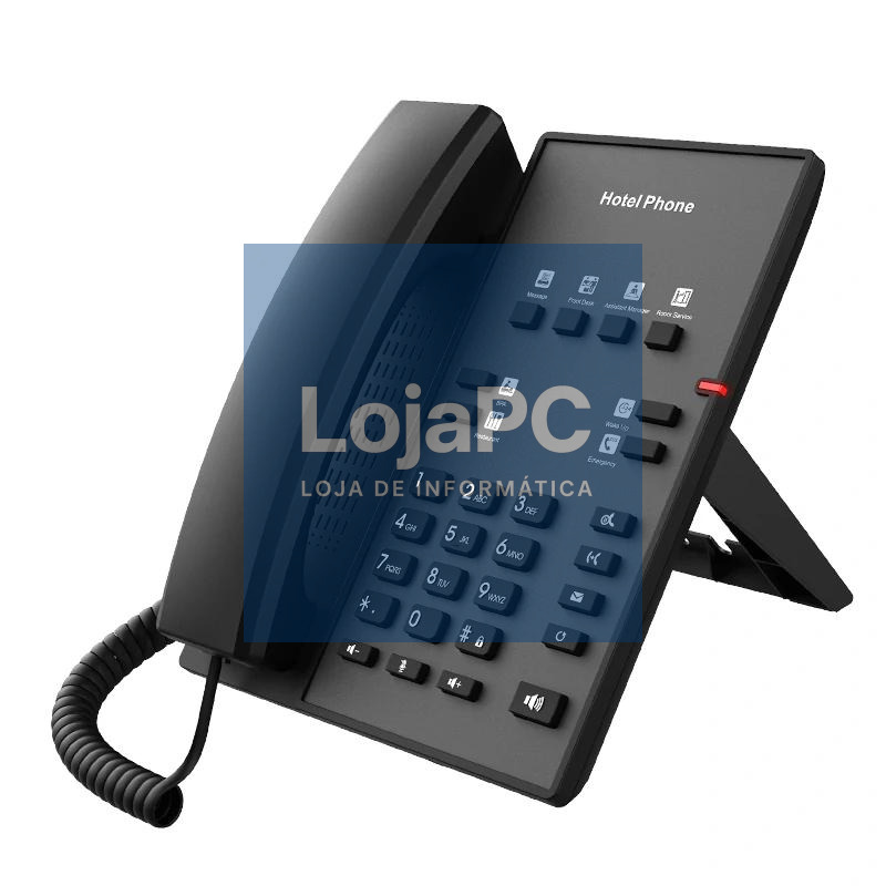 Fanvil H1, teléfono de hotel, 2 teclas de línea — imagem 3