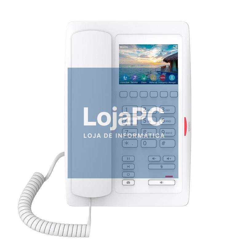 Fanvil H5W-W Hotel Teléfono IP, con PoE, WiFi 2.4G