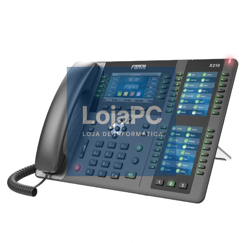 Fanvil X210, 20 líneas SIP, 106 teclas DSS — imagem 2