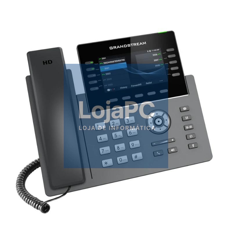GrandStream IP Phone GRP2615 5 SIP 2xGbE PoE WiFi — imagem 3