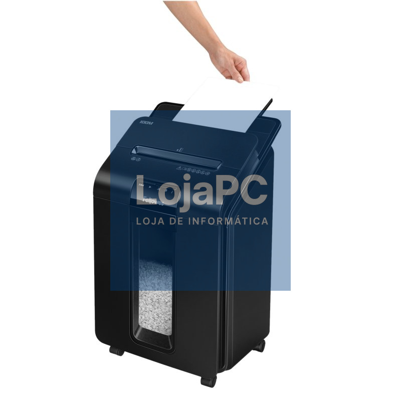 Fellowes Destructora AutoMx100M Mini-CORTE4x10mm — imagem 5