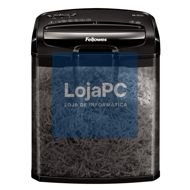Fellowes Destructora M-7CM corte partículas 4x35mm