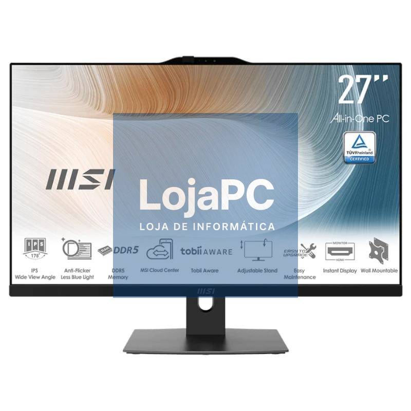 MSI AM272P-893ES C5-120U 16GB 512 W11P 27" Negro