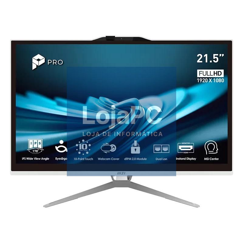 MSI Pro AP222T-652EU i5-14400 16 512 DOS 22" tac.B