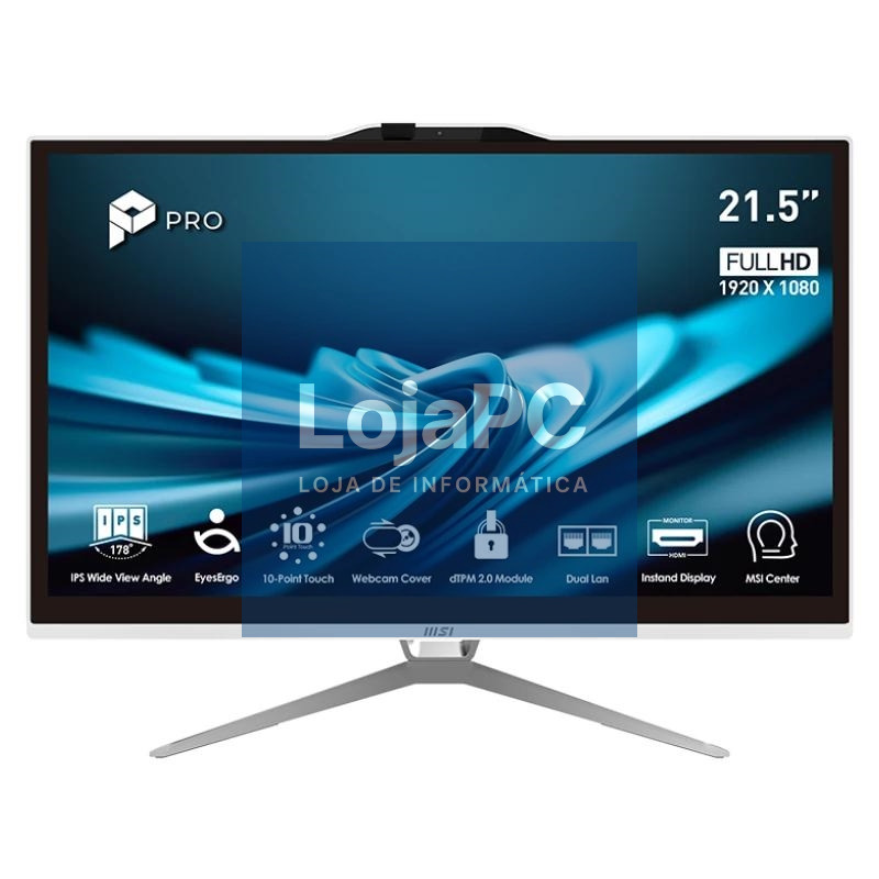 MSI Pro AP222T-606XEU i3-14100 8 512 DOS 22" tac.B