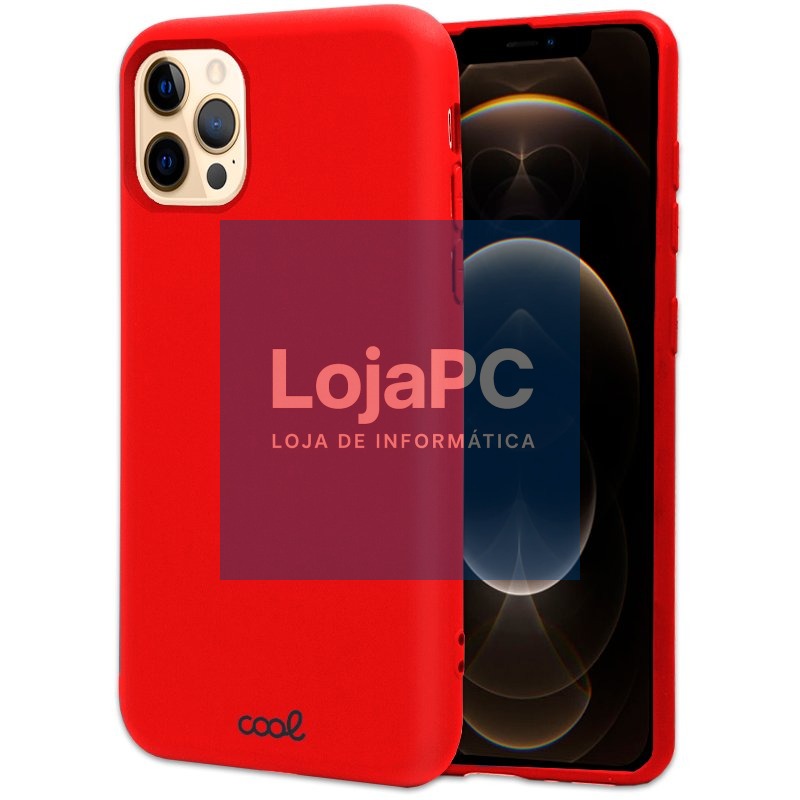 COOL Case for iPhone 12 Pro Max Cover Red
