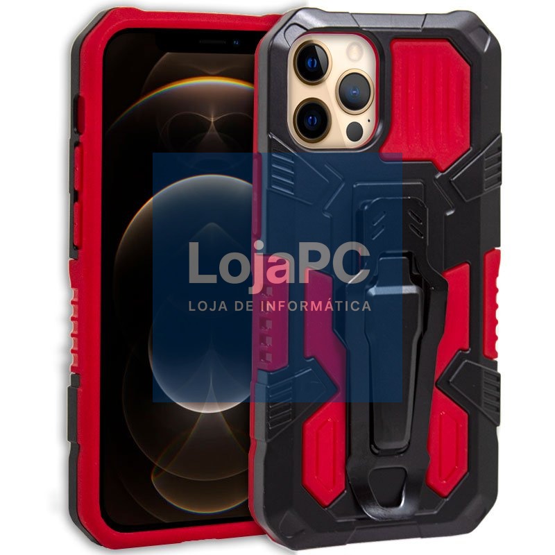 COOL Case for iPhone 12 Pro Max Hard Clip Red