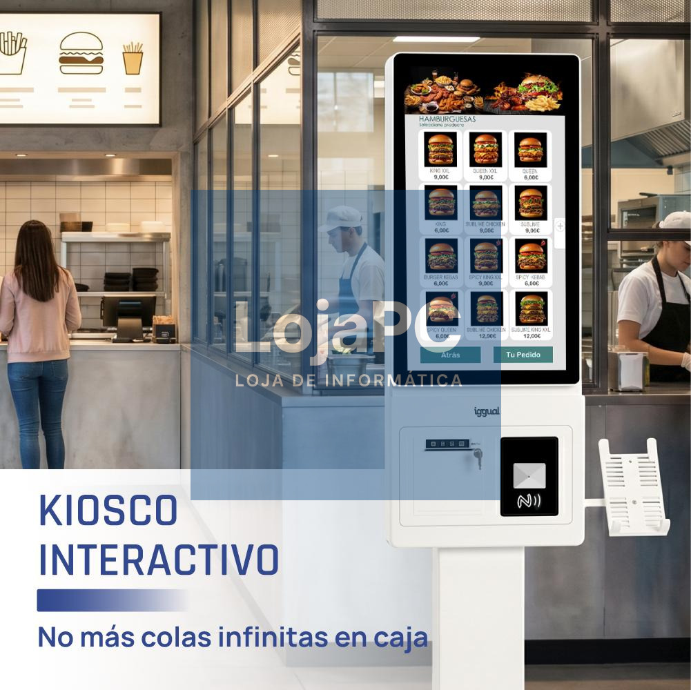 iggual Kiosco digital interactivo FHD ORCHID 27" — imagem 3