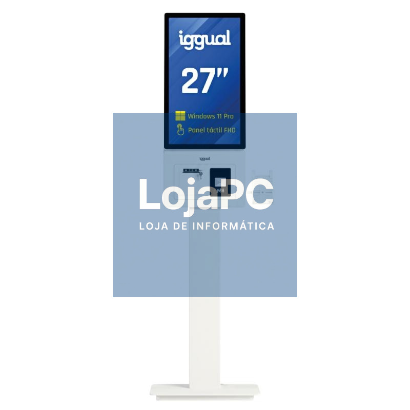iggual Kiosco digital interactivo FHD ORCHID 27"
