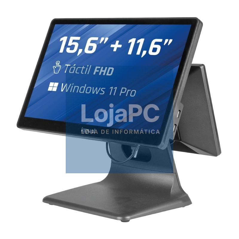iggual TPV dual 15,6" 11,6" 16:9 N100 8+256GB W11
