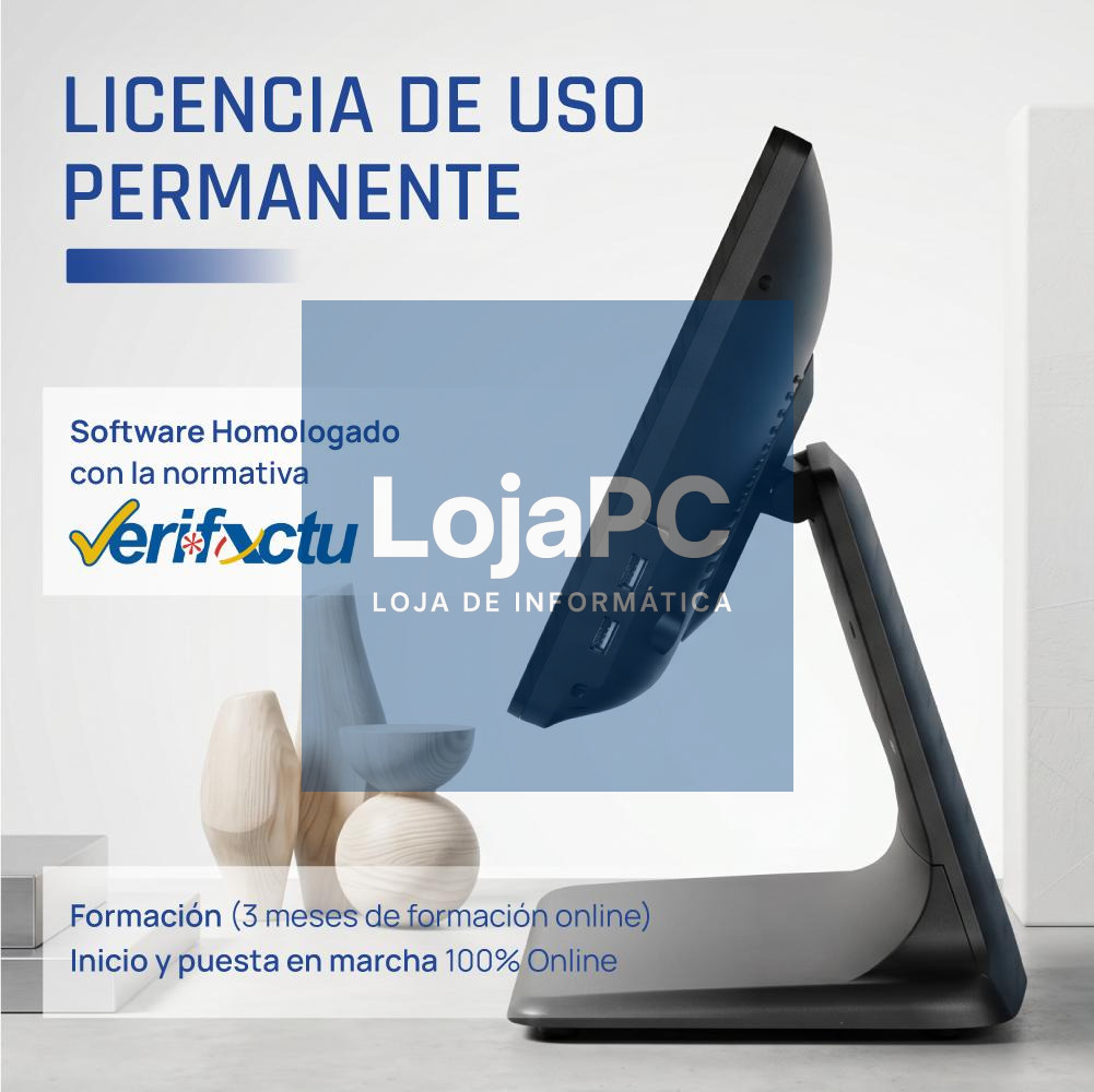 iggual TPV 15,6" N100 8+256GB W11Pro + Software — imagem 3