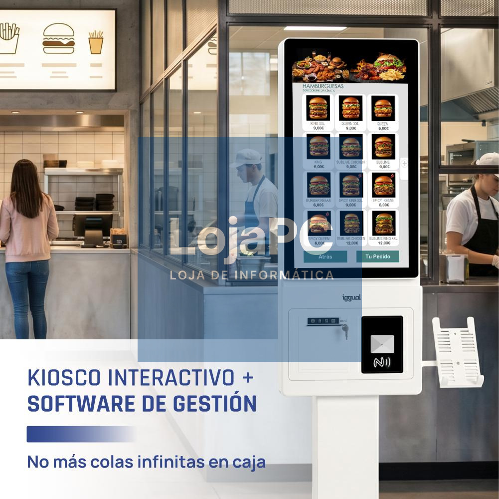 iggual Kiosco interactivo ORCHID 27" + Software — imagem 2