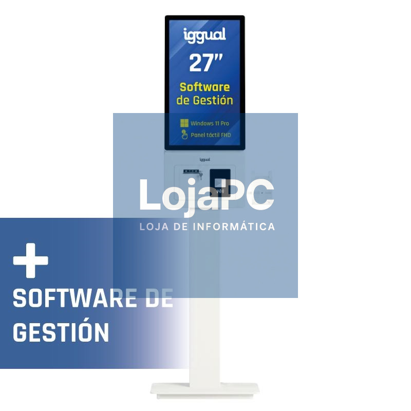 iggual Kiosco interactivo ORCHID 27" + Software