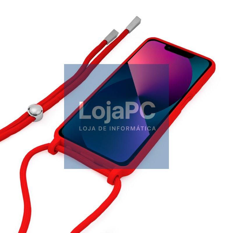 COOL Case for iPhone 13 mini Red Smooth Cord — imagem 2