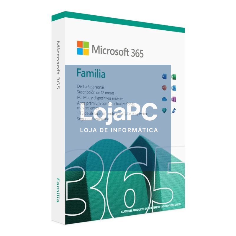Microsoft 365 Familia Suscrip. anual (6u