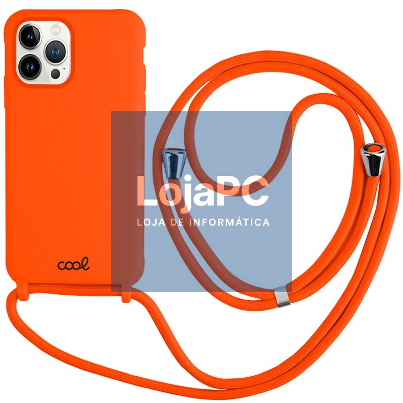COOL Case for iPhone 13 Pro Cord Smooth Salmon
