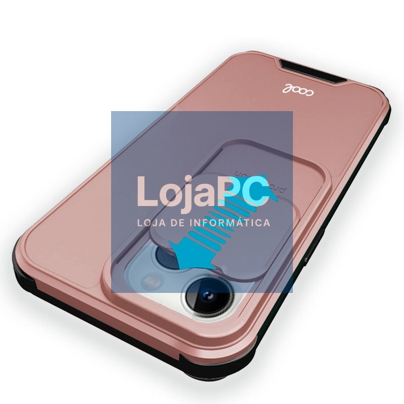 COOL Case for iPhone 13 Pro Hard Camera Rose Gold — imagem 2