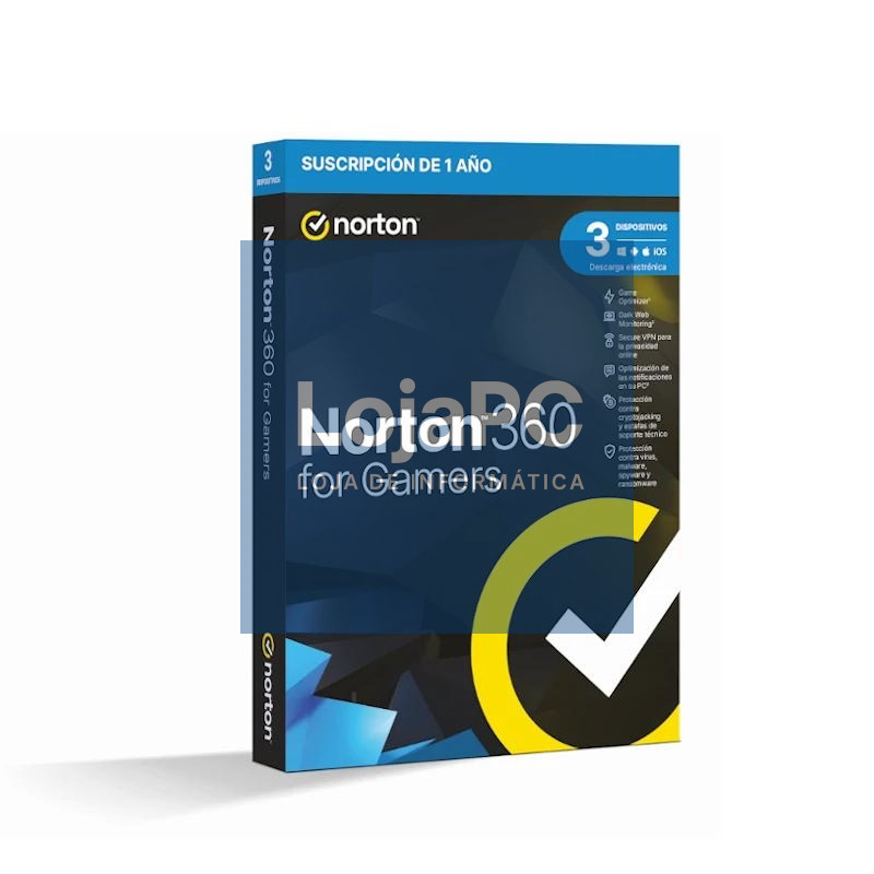 NORTON 360 Gamers 50GB ES 1 us 3 dispositivo 1A