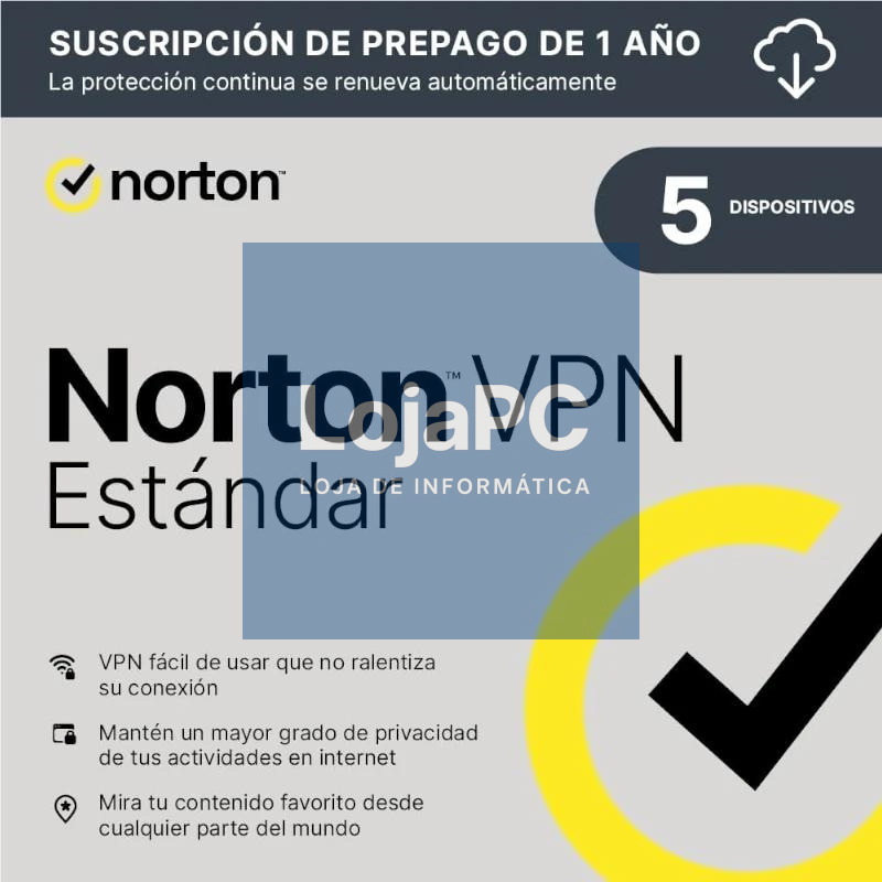 Norton VPN standard 5L/1A