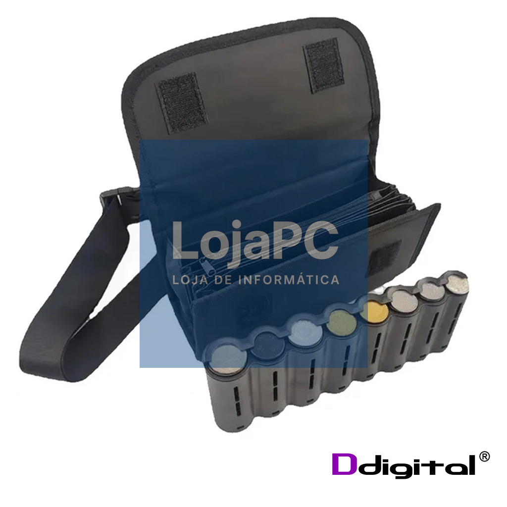 Bolsa Cintura Com Dispensador de Moedas e Espaço para Notas