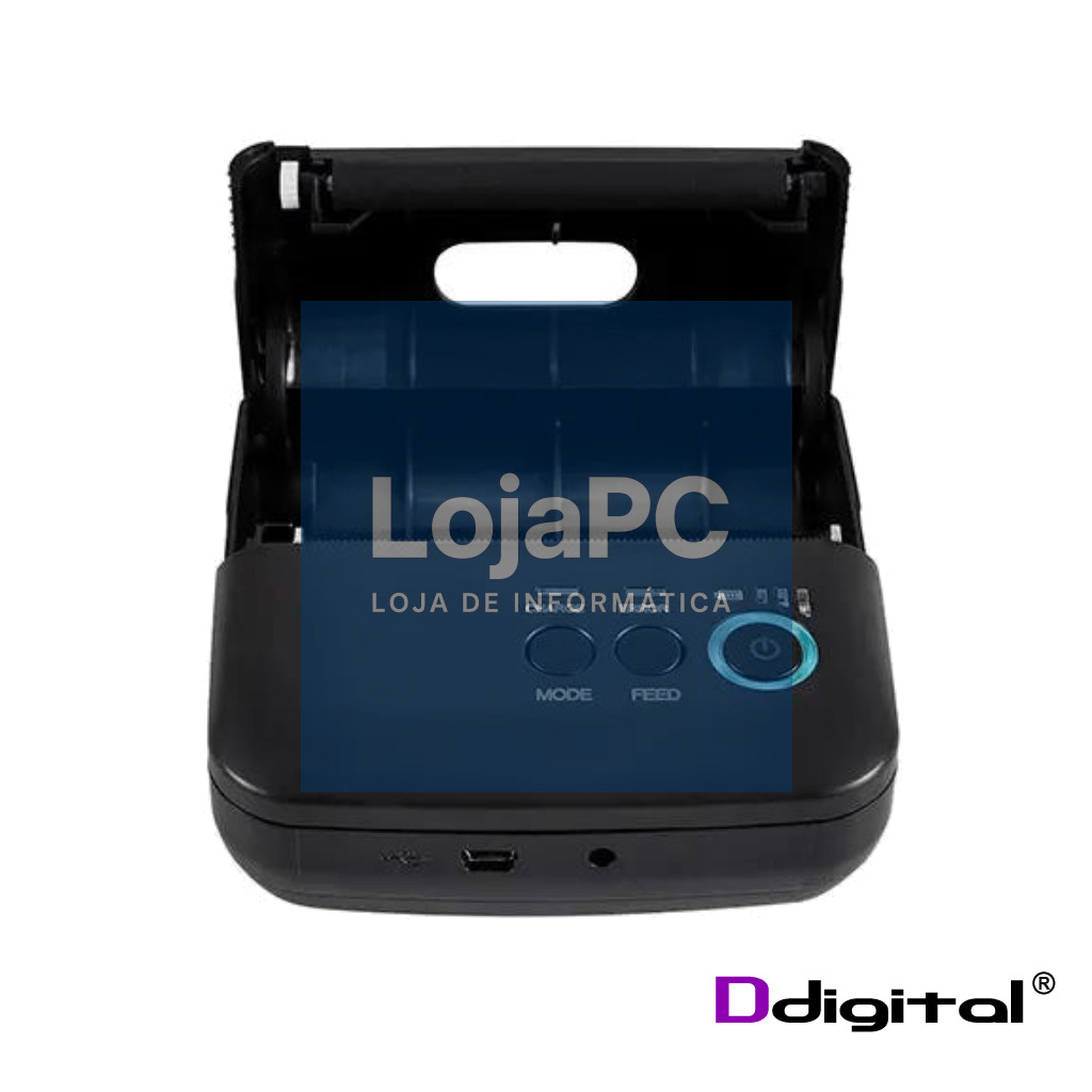 Impressora Térmica Bluetooth Ddigital RM-T9 80mm