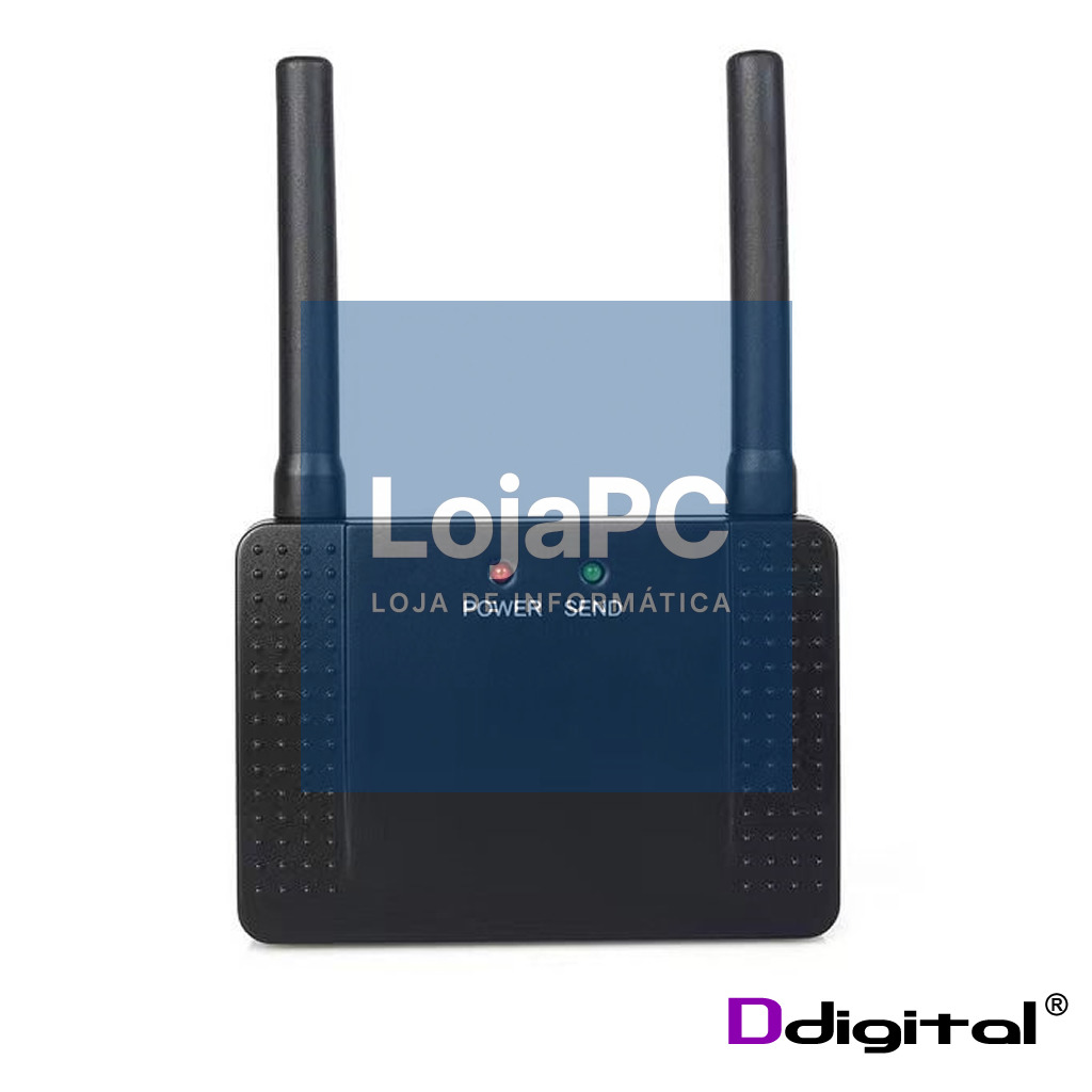 Amplificar de Sinal P/Pagers 433Mhz 1500 Mts