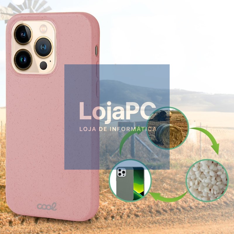 COOL Case for iPhone 13 Pro Max Eco Biodegradable Pink — imagem 2