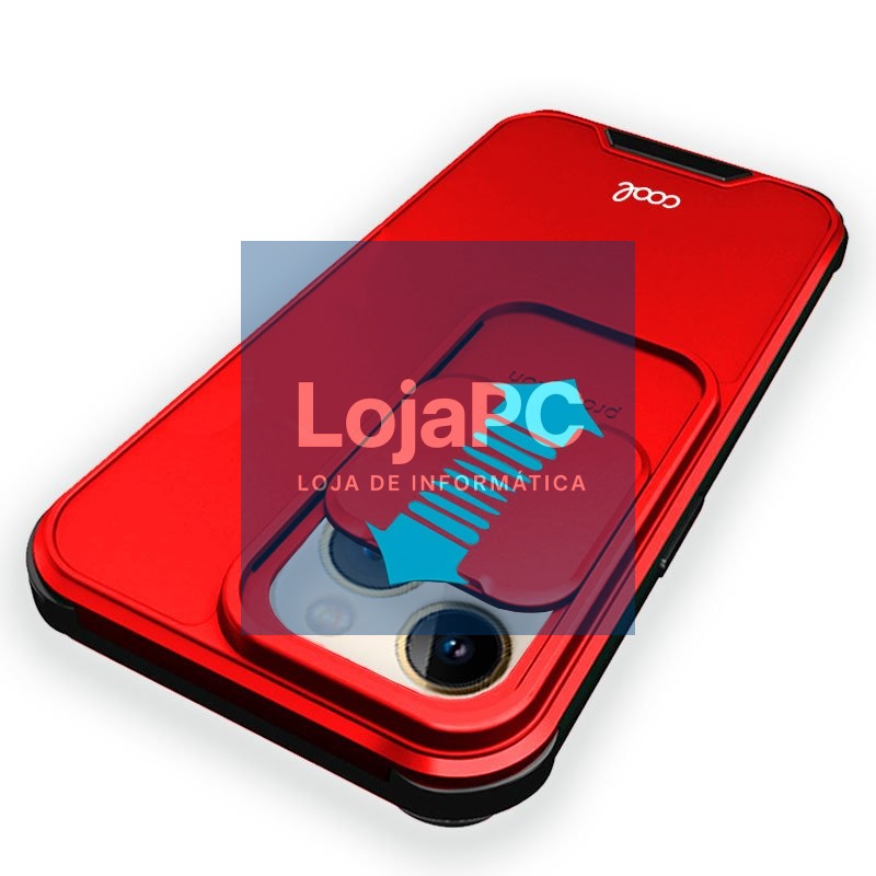 COOL Case for iPhone 13 Pro Max Hard Camera Red — imagem 2