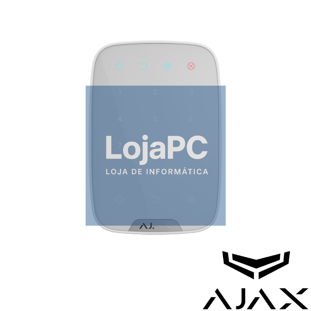 AJAX - Teclado wireless bidirecional - White