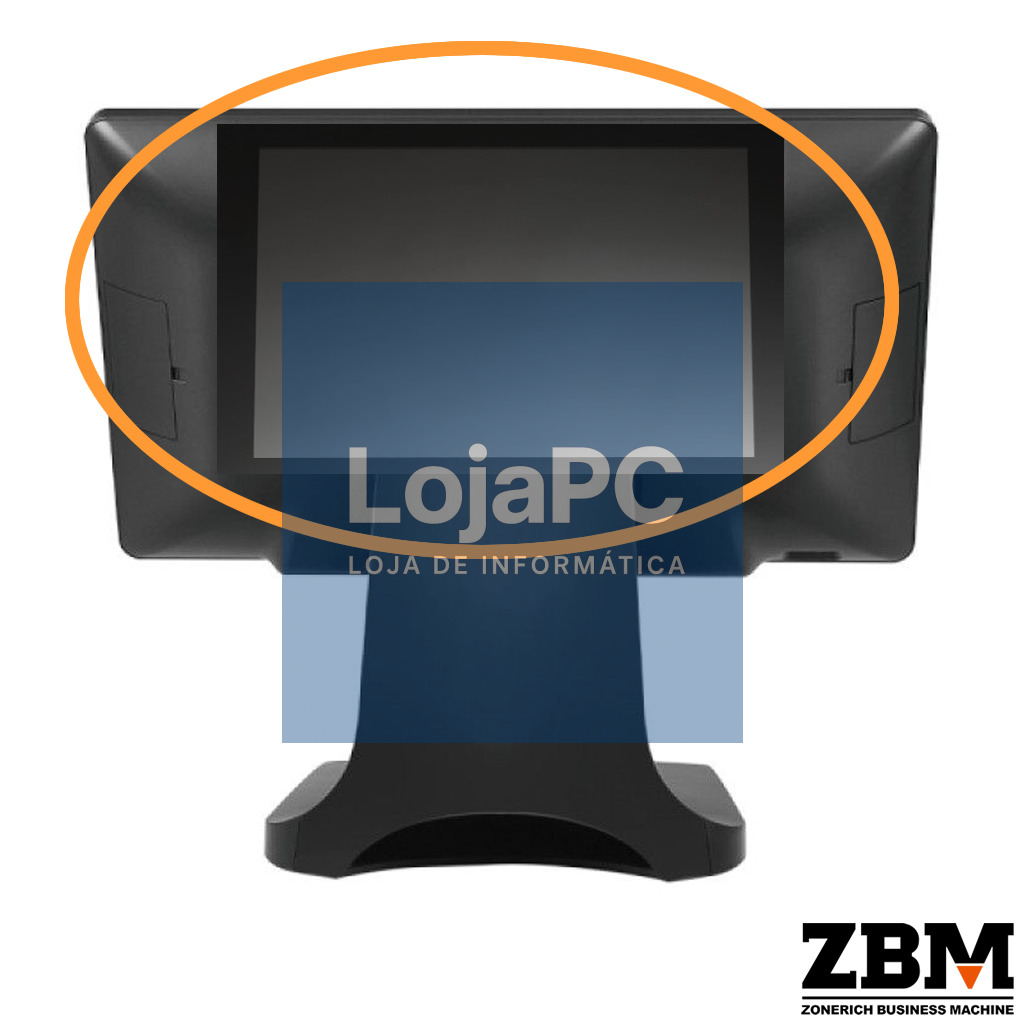 Display de Cliente 11.6" p/ POS ZQ-T8356 Black