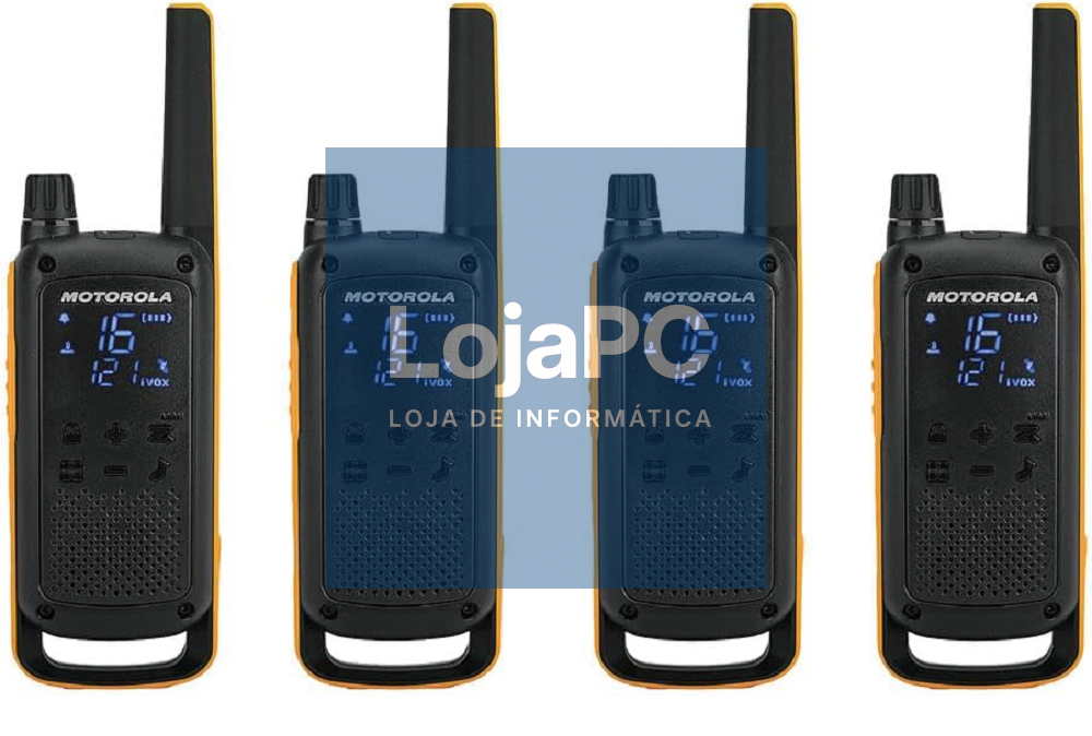 Walkie-Talkie Motorola TALKABOUT T82 Extreme Quad Pack