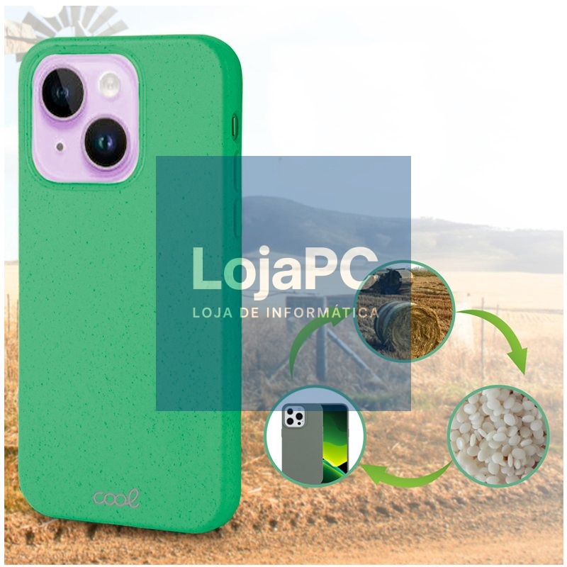 COOL Case for iPhone 14 Eco Biodegradable Mint — imagem 2