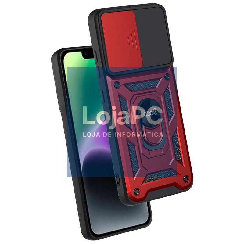 COOL Case for iPhone 14 Hard Ring Red — imagem 3