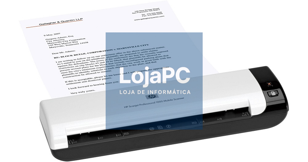 Scanner HP Scanjet 1000 - L2722A