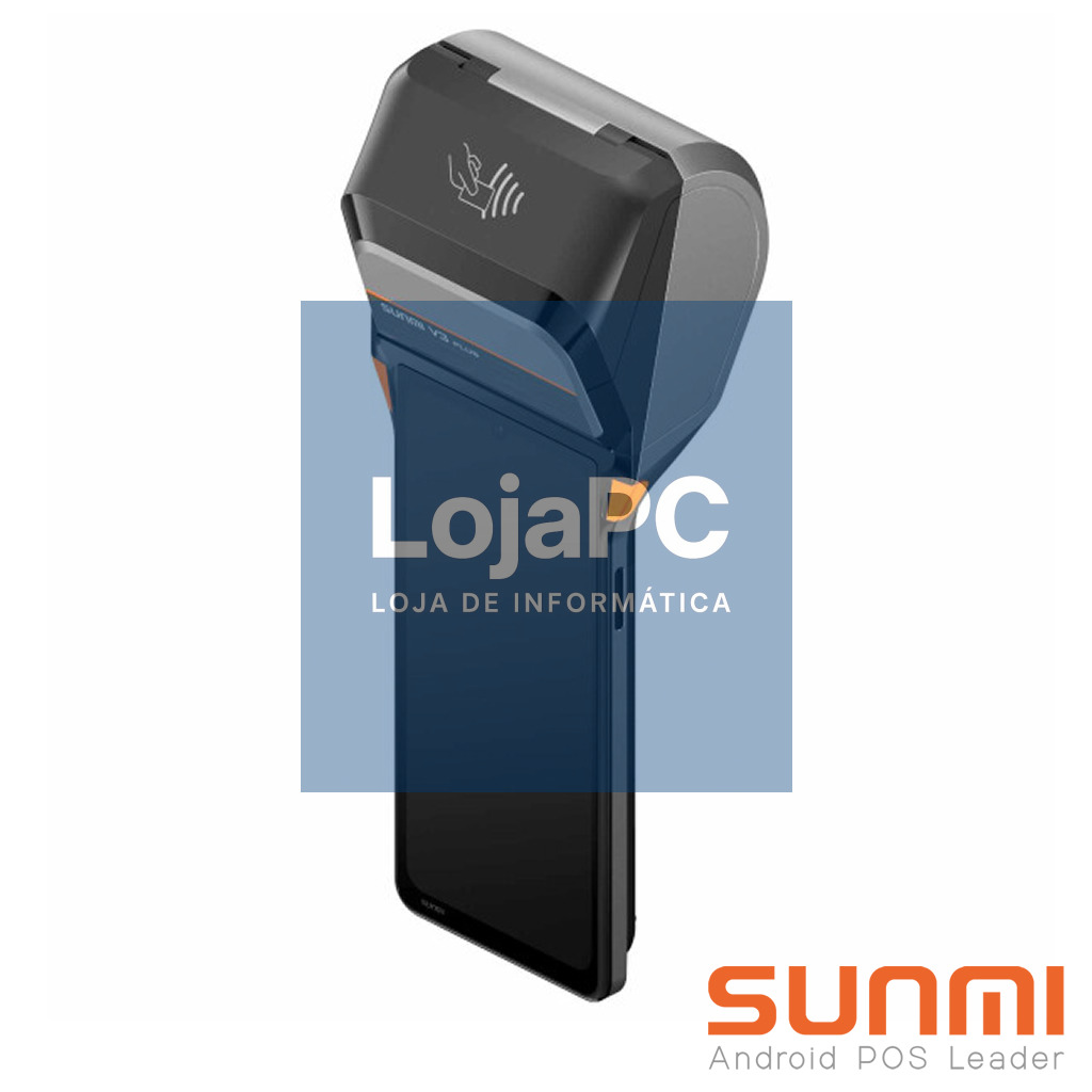 Sunmi V3 PLUS, GMS EDLA, A14, 6.75", 4GB+64GB, 2MP Front Camera + 13MP Flash Rear Camera, SUNMI 1111 2D Scanner, 80mm Printer + la