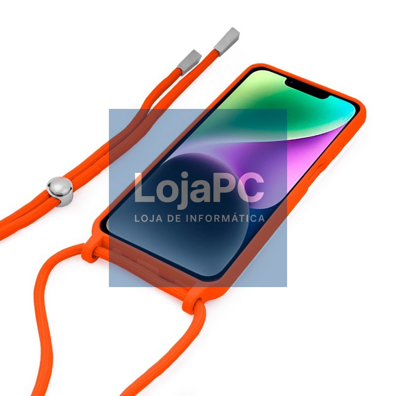 COOL Case for iPhone 14 Orange Smooth Cord — imagem 2