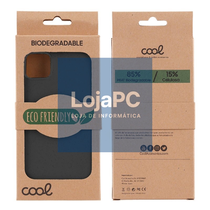 COOL Case for iPhone 14 Plus Eco Biodegradable Black — imagem 2
